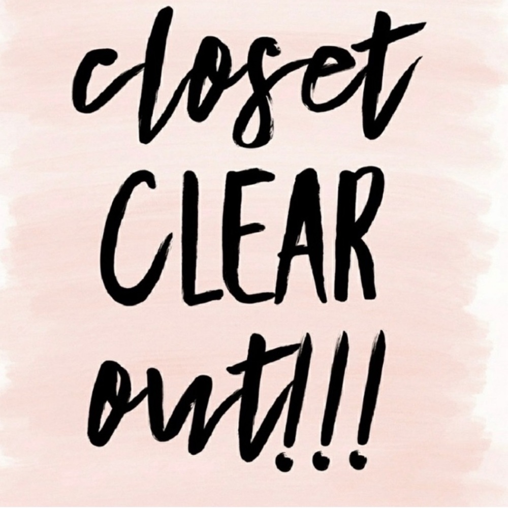 Closet Clear Out
